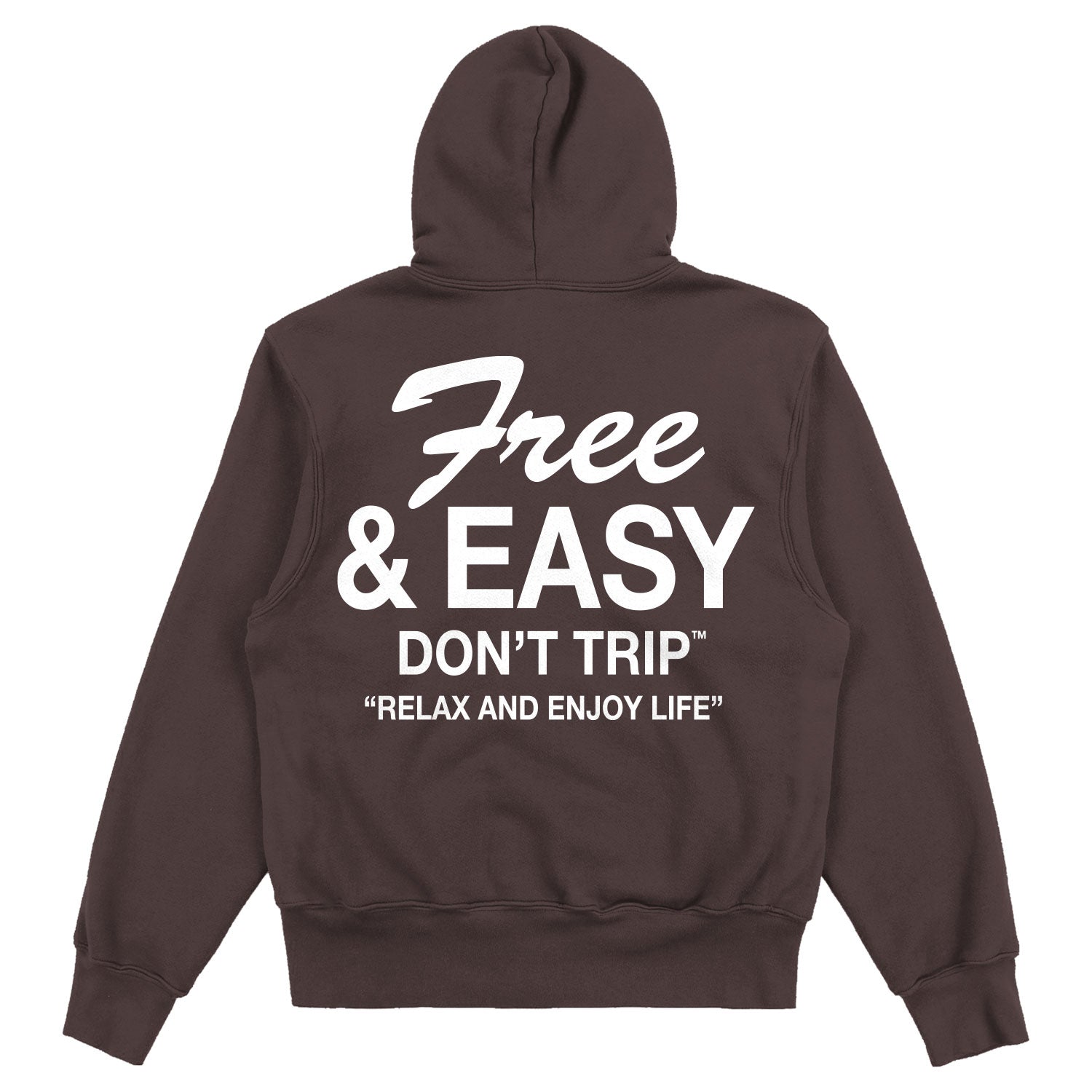[ EZKATON ]★BURNING HEAVY COTTON HOODIE Classic Heavy Fleece Hoodie - Free & Easy