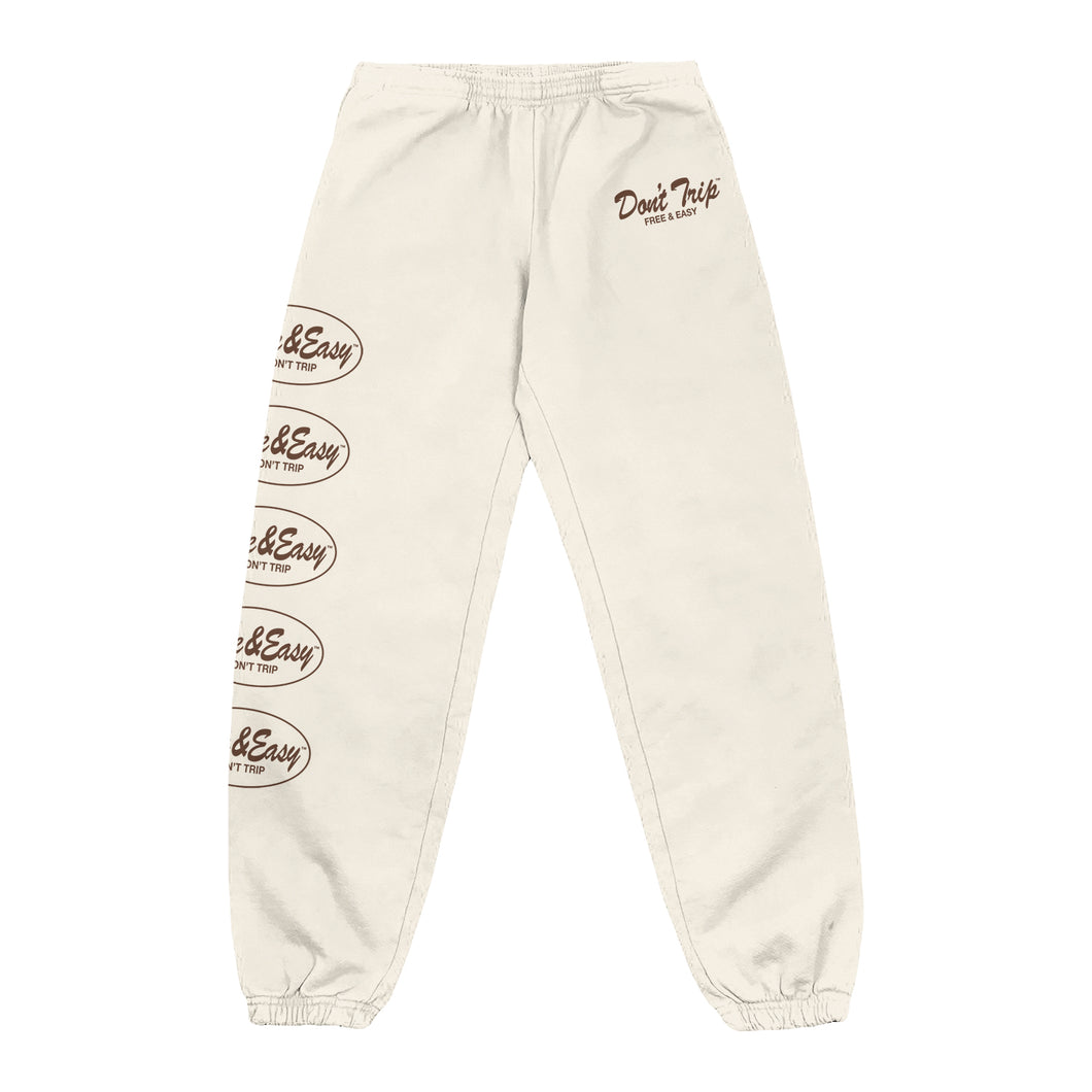 OVAL LOGO SWEAT PANTS-