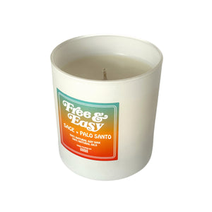 F&E Sage + Palo Santo Candle