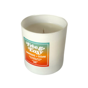 F&E Oakmoss + Cedar Candle