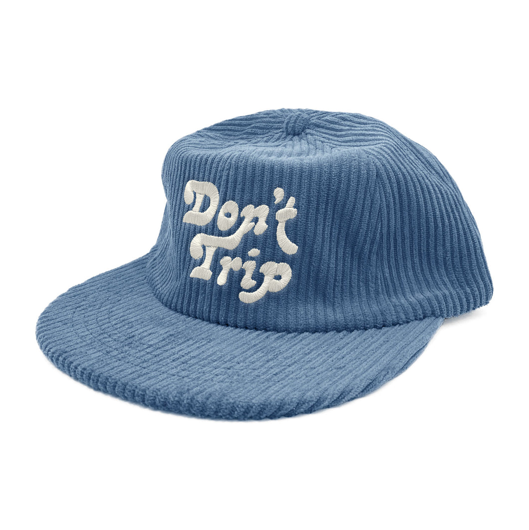 Don't Trip Fat Corduroy Snapback Hat