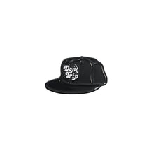 Load image into Gallery viewer, Don&#39;t Trip Hat Enamel Pin in black -Free &amp; Easy
