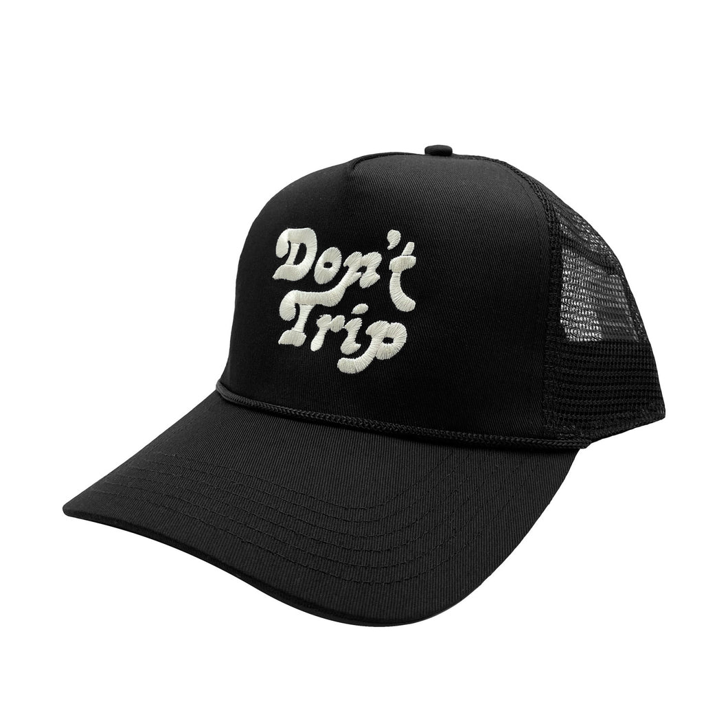 Don't Trip Twill Trucker Hat