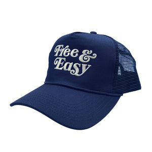 Free & Easy Twill Trucker Hat