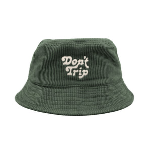 Free & Easy Don't Trip Fat Corduroy Bucket Hat