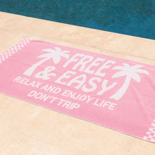 Load image into Gallery viewer, Palm Trees Beach Towel
