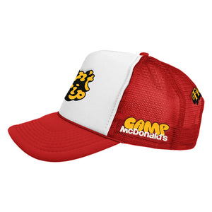 Camp McDonalds Don't Trip Embroidered Trucker Hat