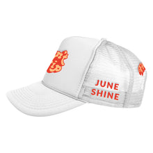 Load image into Gallery viewer, Juneshine x Cody Ko x F&amp;E Don&#39;t Trip Embroidered Trucker Hat
