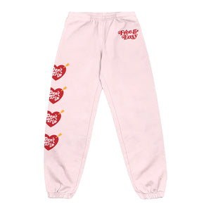 Heart Arrow Heavy Fleece Sweatpants Free Easy
