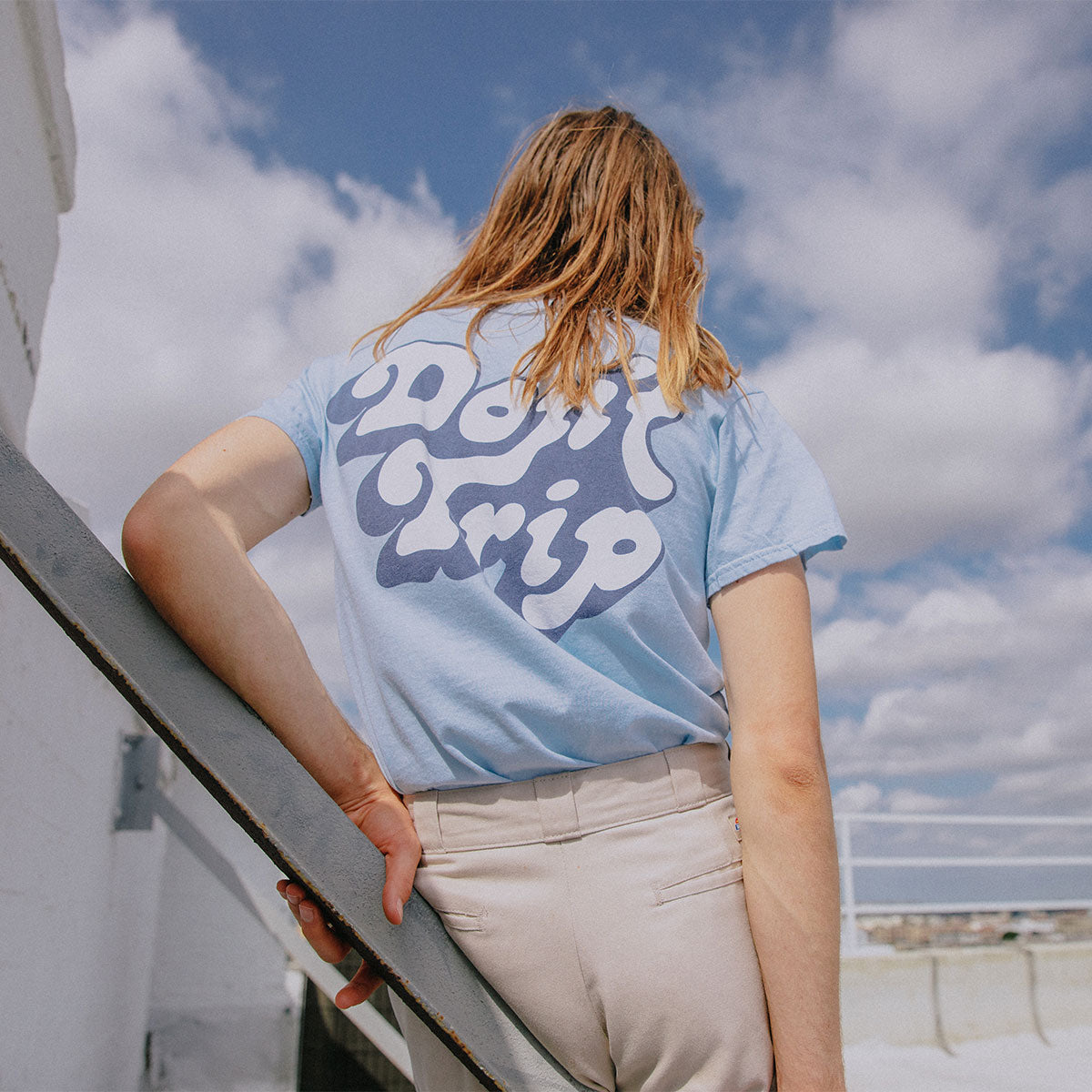Don't Trip Drop Shadow SS Pocket Tee