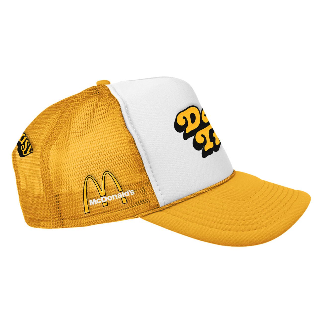 Camp McDonalds Don't Trip Embroidered Trucker Hat