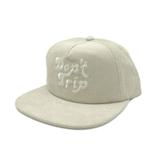 Load image into Gallery viewer, Don&#39;t Trip Corduroy Snapback Hat
