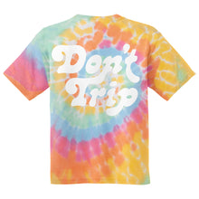 Load image into Gallery viewer, Don&#39;t Trip Tie Dye Kids SS Tee
