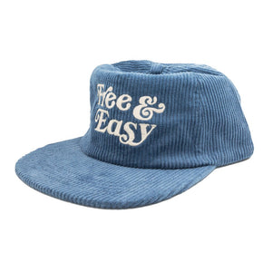 Free & Easy Fat Corduroy Snapback Hat