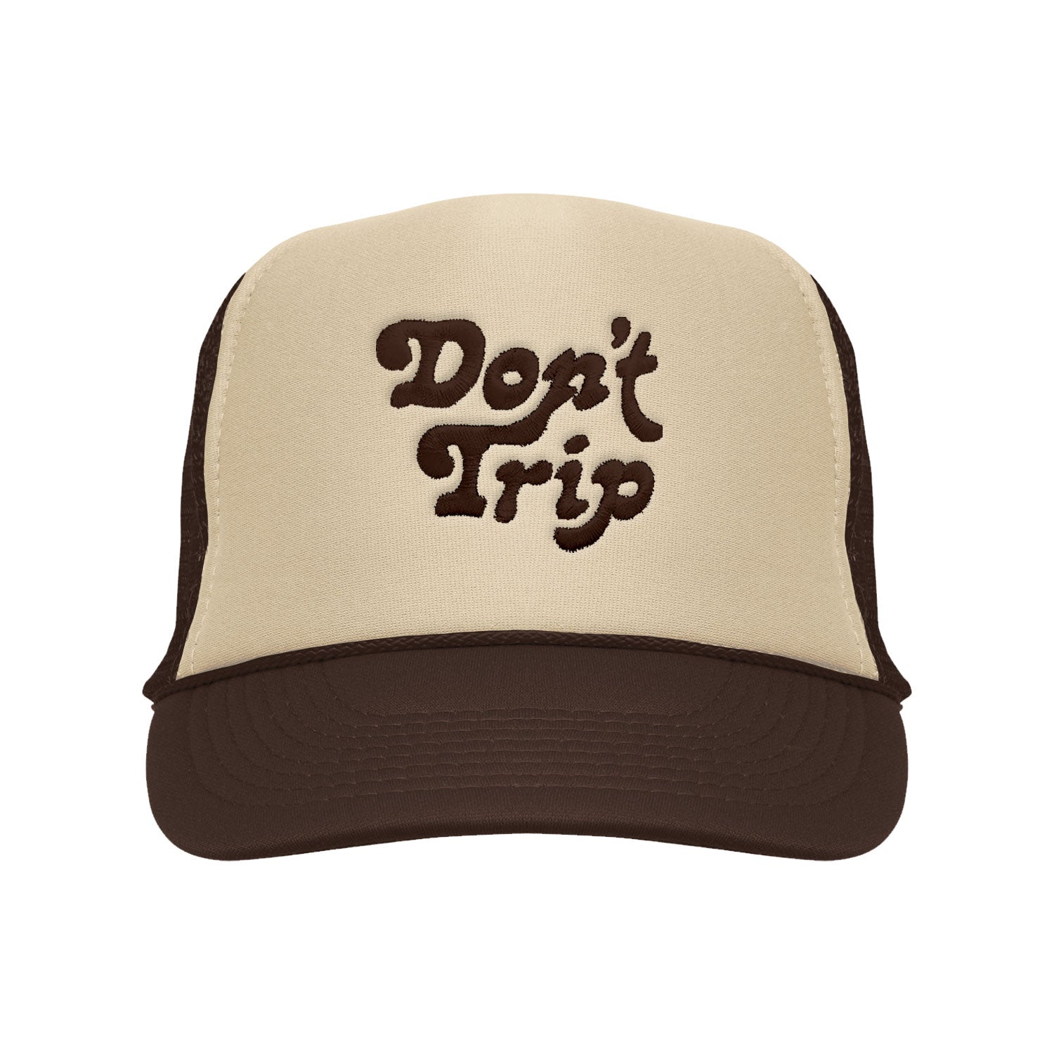Don't Trip Embroidered Trucker Hat