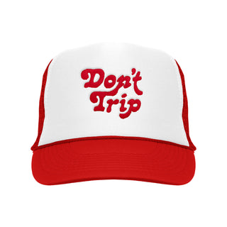 Don't Trip Embroidered Trucker Hat