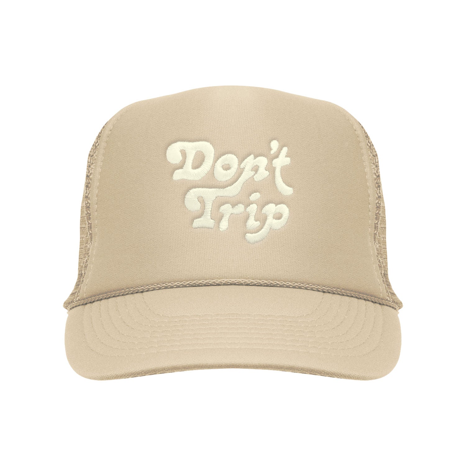 Don't Trip Embroidered Trucker Hat