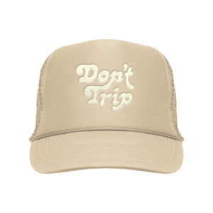 Don't Trip Embroidered Trucker Hat